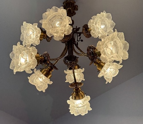 Kronleuchter mit lichtern - kronleuchter, 9