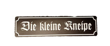Deko Blechschild "Die kleine