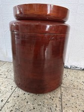 Vintage  Holz Satz Aufbewahrungsboxen Deko  Wäschebox Box 40cm D  Mit Tablet