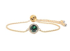 Swarovski Una Engel Grün Gold