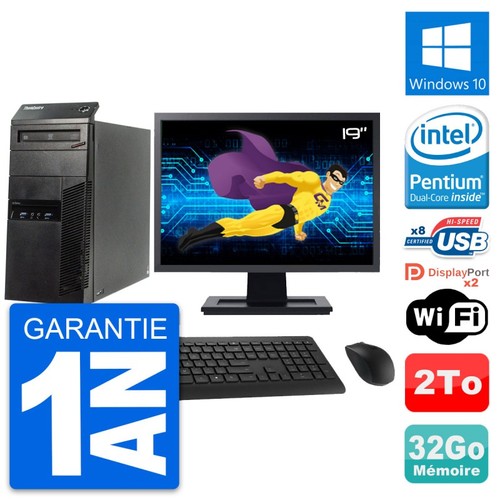 Tour lenovo m83 - pc, bildschirm