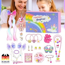Adventskalender Einhorn 2025 – 24 Füllungen mit Schmuck, Haarschmuck, Spielspaß