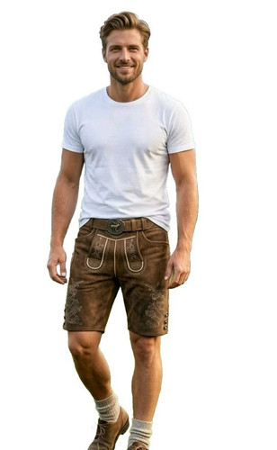 Herren trachten lederhose kurz - lederhose,