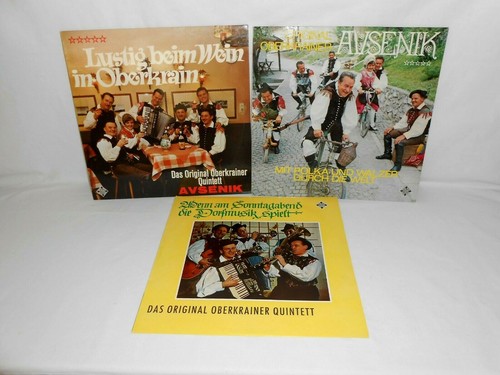 Slavko avsenik set vinyl 3 - -,