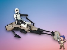 ⭐Speeder Bike & Biker Scout