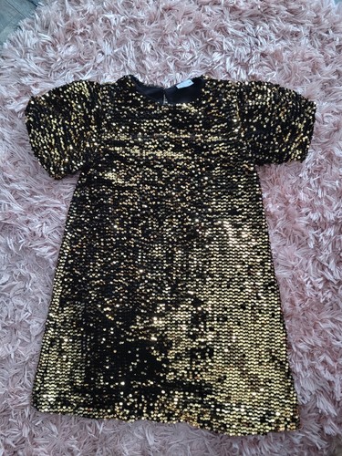Mädchen kleid 140 schwarz - mädchen,
