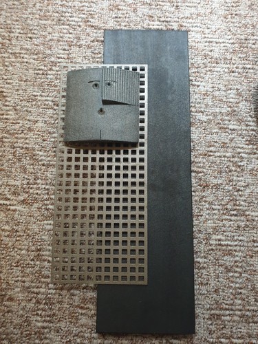 Wandrelief keramik und metall - wandrelief,