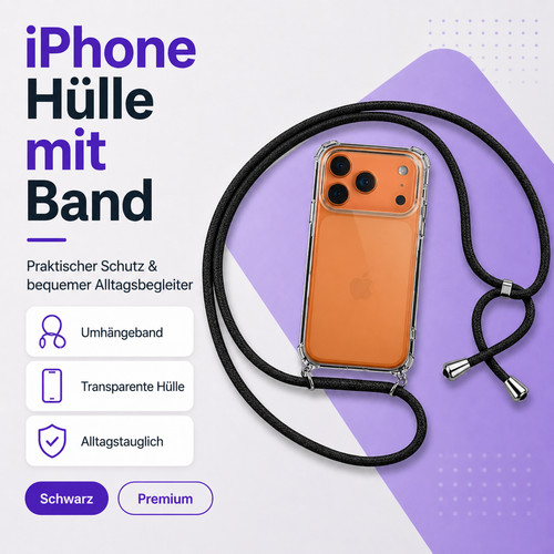 Iphone hülle mit band kette - hülle,