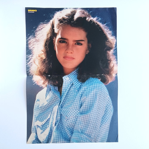 1978 brooke shields poster - shields,