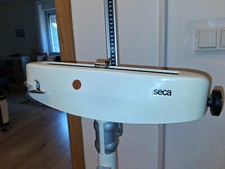 Personen Balkenwaage SECA  / Vintage / Arzt- Praxiswaage / Standwaage weiß,