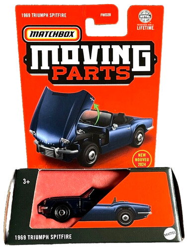 Matchbox 1969 triumph spitfire - matchbox,