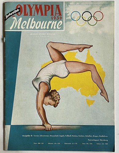 Gerhard bahr olympia 1956 - olympia,