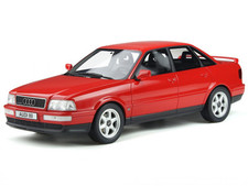 Audi 80 B4 Quattro Competition 94 laser rot Modellauto OT355 Otto 1:18