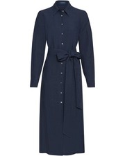 Highmoor Leinenkleid midi