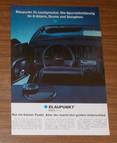 Seltene werbung blaupunkt - seltene,