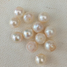 12 Akoya Perlen,  Zuchtperlen