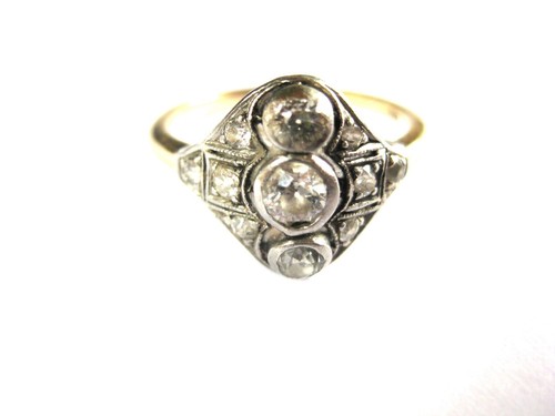 Art deco ring - art,