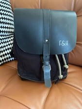 FITZ & HUXLEY BERLIN☘️Rucksack☘️schwarz☘️Leder☘️