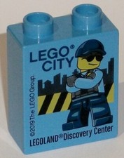 LEGO LEGOLAND Sammelstein LEGO CITY 2019 Discovery Center collectors block