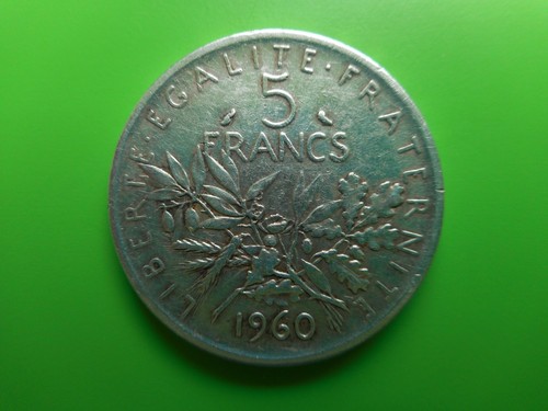 France francs 1960 - 5, semeuse