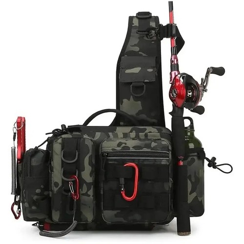 Angelgeräte rucksack sling - angelgeräte,