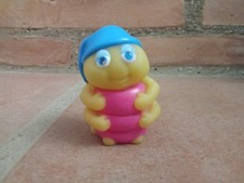 VINTAGE FIGUR GLÜHWÜRMCHEN PLAYSKOOL GLO FRIENDS TAUSEND PFOTEN / BLAUE MÜTZE 1986