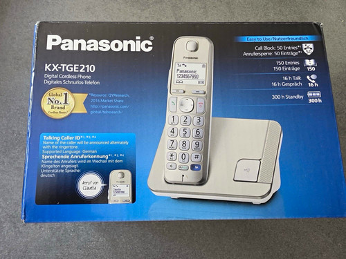 Panasonic tge210 dect - panasonic, kx-tge210