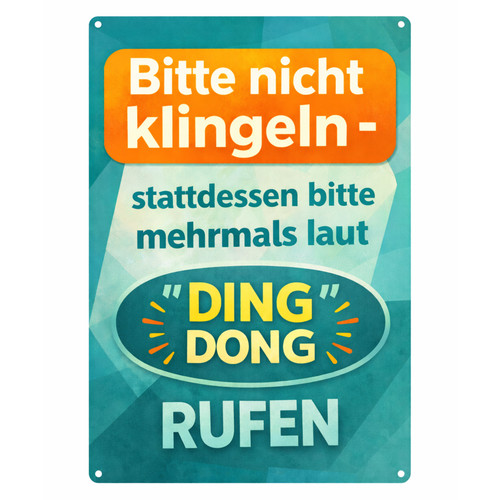 Klingel lustig spruch - klingel,