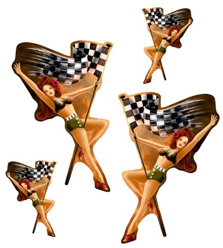 Sticker pin stück - up, 4