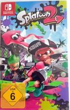 NINTENDO SWITCH GAME Spiel Splatoon 2 sehr guter Zustand