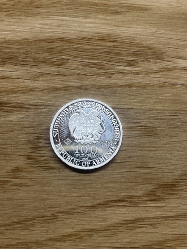 Silbermünze armenien - oz,