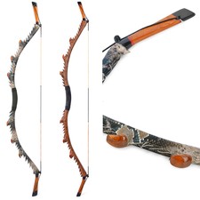 Traditioneller Recurvebogen Jagdbogen 35-55lbs Bogenschießen Horsebow Jagd