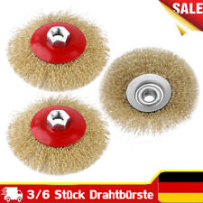 3/6x Topfbürste Messing