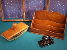 Brief Papier Ständer Holz