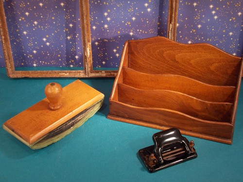 Brief papier ständer - papier, holz