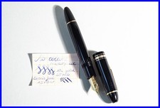 1970er MONTBLANC MEISTERSTÜCK 149 Kolbenfüller extra feine EF 18c 750 Gold Feder