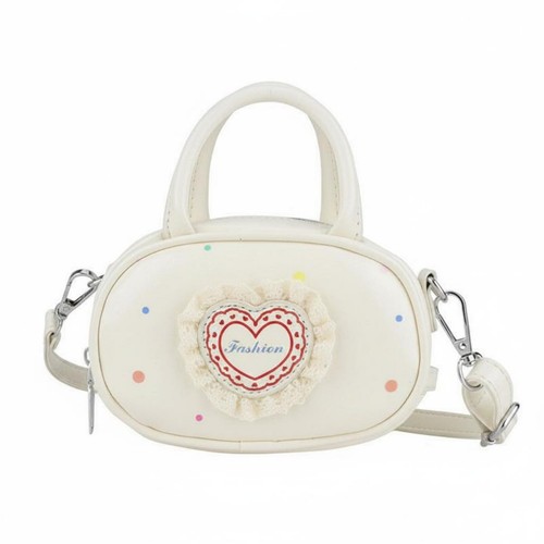 Gepunktete mini handtasche - gepunktete,