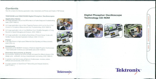 Tektronix digital phosphor - cd,