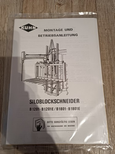 Kuhn siloblockschneider 1201 - kuhn, b