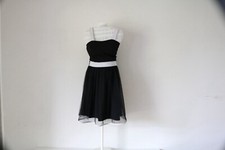 Kleid Gr. 38 Schwarz Weiß Tüll Lolita 