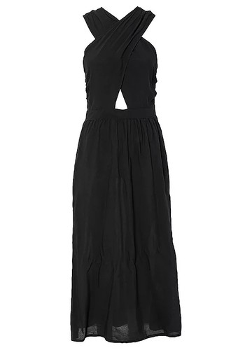 Maxi kleid mit cut - cut-out, gr.
