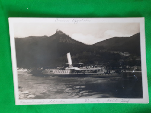 Postkarte donaudampfer - postkarte,