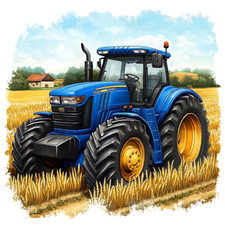 Wandtattoo Aufkleber Traktor