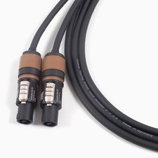 Hochleistung Speakon Sich Kabel. 2 Core Pro Lautsprecher Kabel Neutrik NL2FX