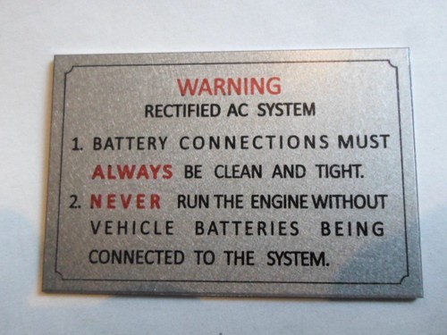 Typenschild schild warning - typenschild, ac