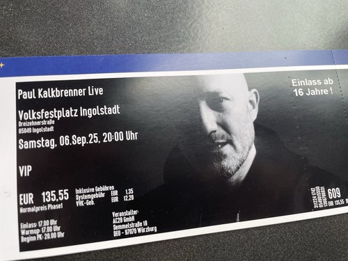 Vip ticket paul - 1,