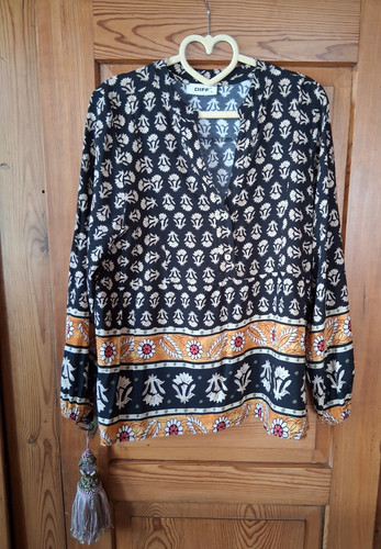 Bluse von diff mit buntem - bluse,