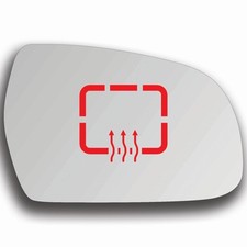 Spiegelglas Rechts Beheizbar