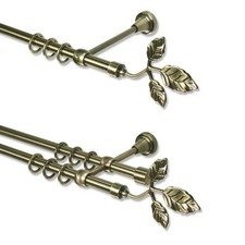 Metall-Gardinenstange rustikal