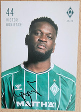 Victor boniface handsignierte - victor,